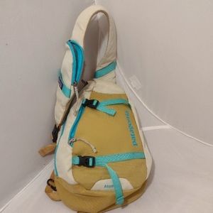 Patagonia Atom 8L Sling Crossbody Bash Tan, Turquoise & Beige